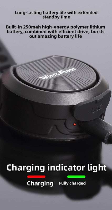 130dB Electric Bike Horn with Anti Theft Alarm - Black