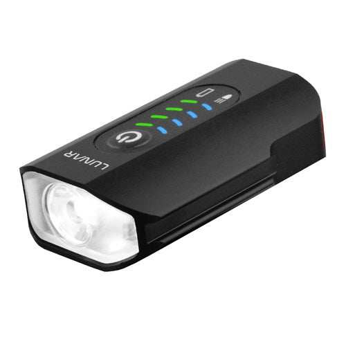 LUNAR 2 In 1 Helmet Light USB-C 600 Lumens compact anodised aluminium design