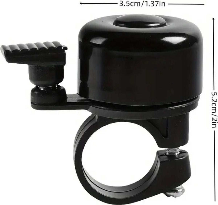 24mm Universal Aluminium Bicycle Bell | Black