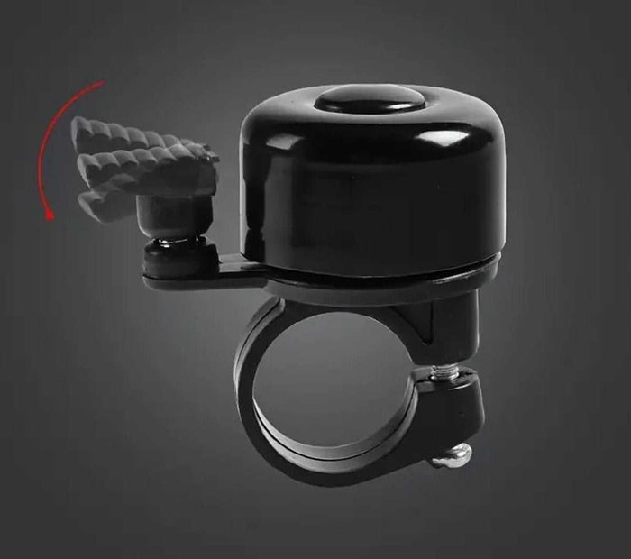 24mm Universal Aluminium Bicycle Bell | Black