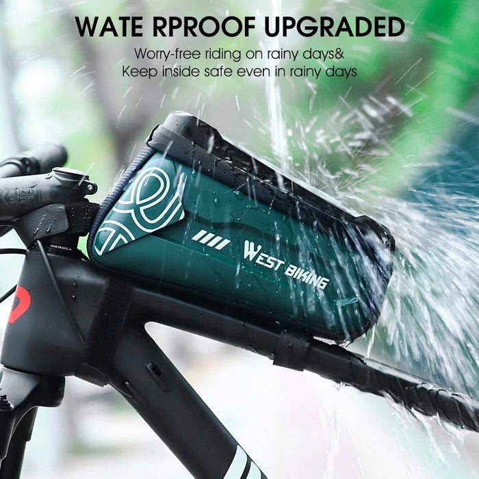 2.5L Hard Shell Bike Phone Bag - Black