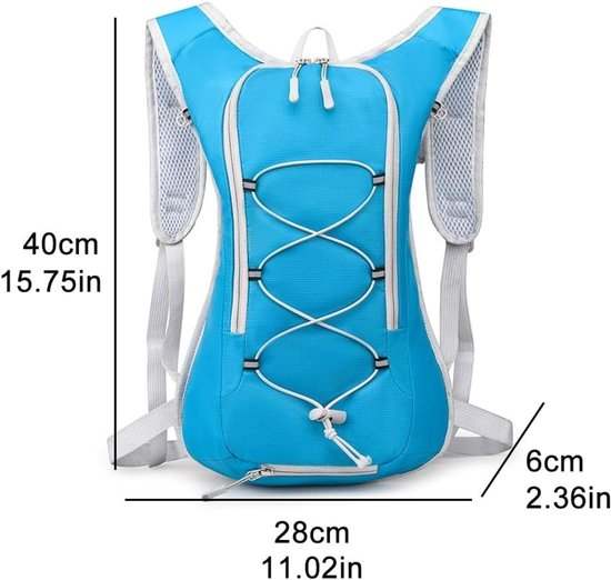 2L Ergonomic Hydration Running Vest | Green