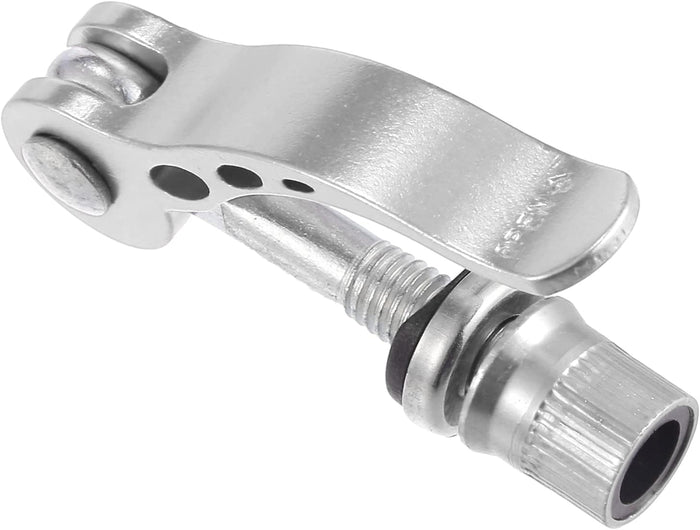 2pcs M6*65mm Aluminium Alloy Bicycle Seat Post Quick Release Pin Seatpost Skewer Bolt Silver Tone