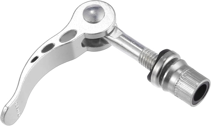 2pcs M6*65mm Aluminium Alloy Bicycle Seat Post Quick Release Pin Seatpost Skewer Bolt Silver Tone