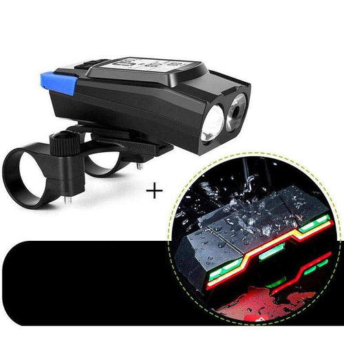 3-In-1 Wireless Bike Light Set Blue Upgrade