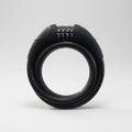 4 Digit Combination Cable Lock Silicone 12mm x 1800mm - Black
