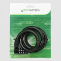 4 digit Resettable Combination Cable Lock 12mm x 72