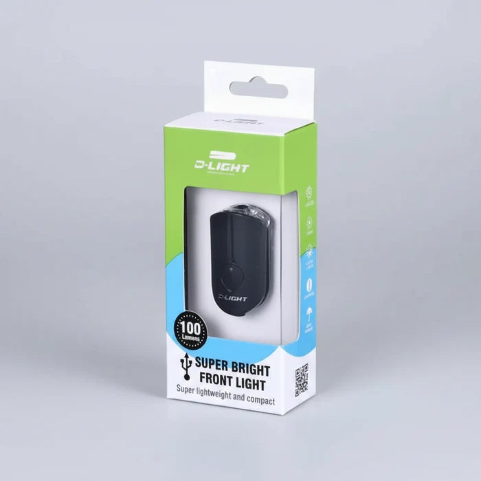 4 Function 100 Lumen Front Light With USB Cable