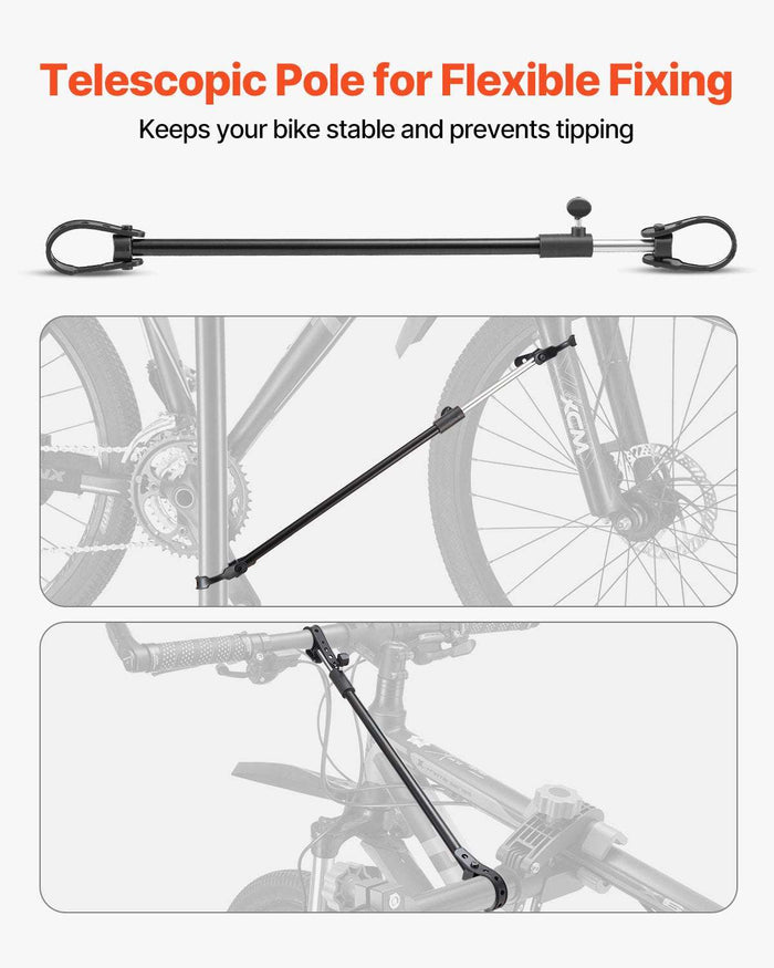 4 Leg Adjustable Bicycle Repair Stand - 29.9kg Capacity