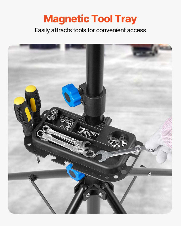 4 Leg Adjustable Bicycle Repair Stand - 29.9kg Capacity