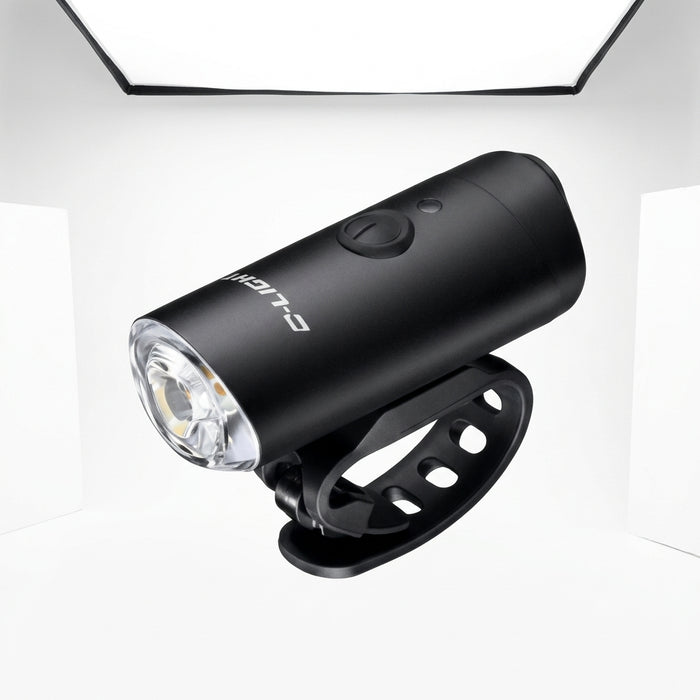 Bicycle front light — Studio - Clean | Generated by Modelize
