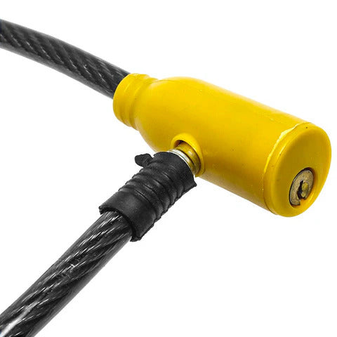 80cm Bicycle Lock with Keys - Bike & Scooter Security