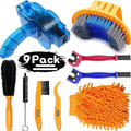 9-Piece Bike Cleaning Kit For Mountain Road And BMX Bikes