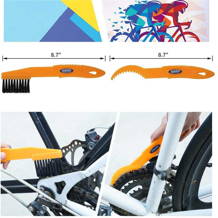 9-Piece Bike Cleaning Kit For Mountain Road And BMX Bikes