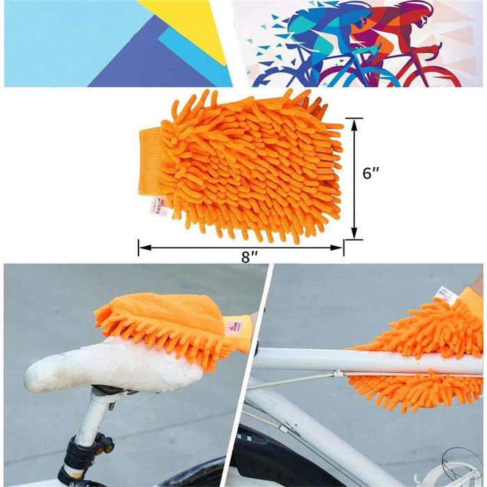 9-Piece Bike Cleaning Kit For Mountain Road And BMX Bikes