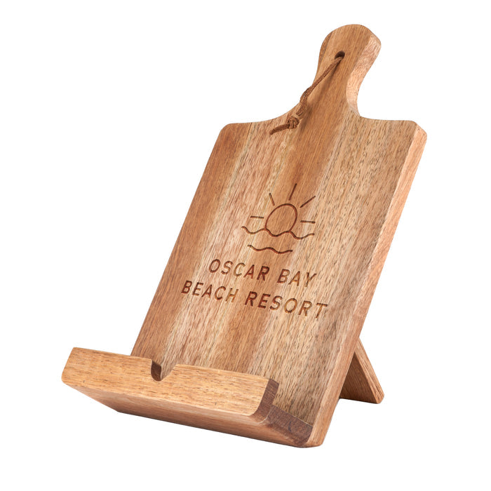 Acacia Wood Tablet Cooking Stand