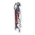 Admiral Double Opener Corkscrew in Stainless Steel