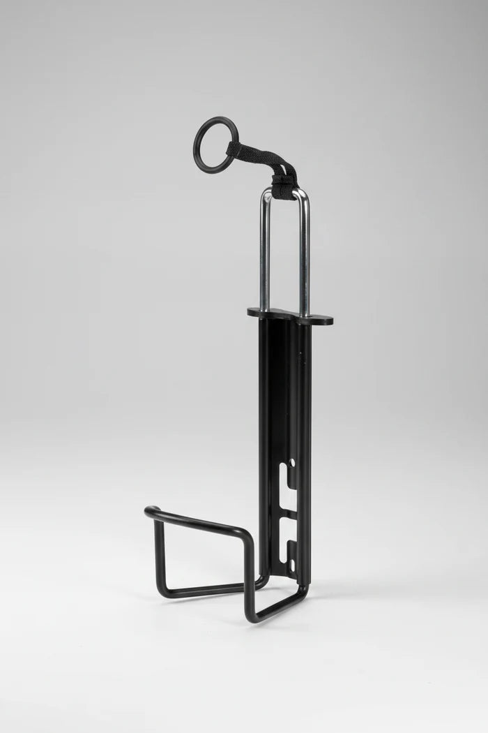 Alloy Bidon Cage Adjustable for Big Bottles - Black