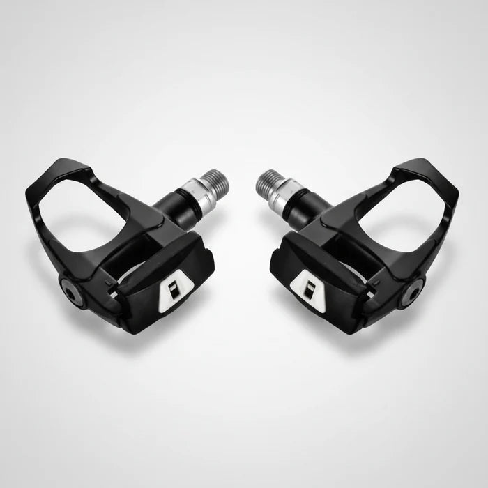 Alloy Pedals 9/16" road LOOK KEO compatible with red float cleats for efficient cycling