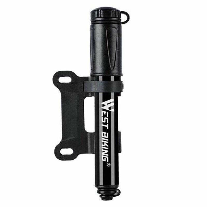 Aluminium Mini Bicycle Air Pump Bike Hand Ball Inflator Portable Cycling Tyre