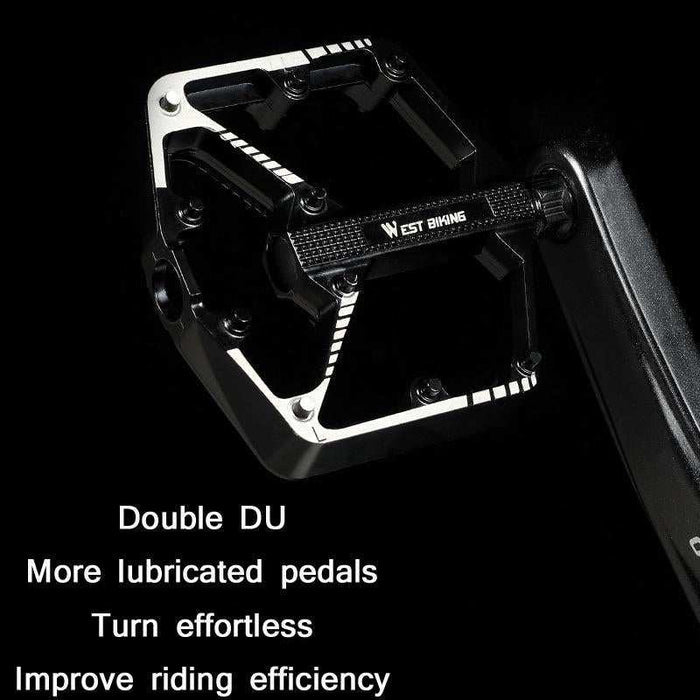 Aluminum Alloy Bike Pedal Black