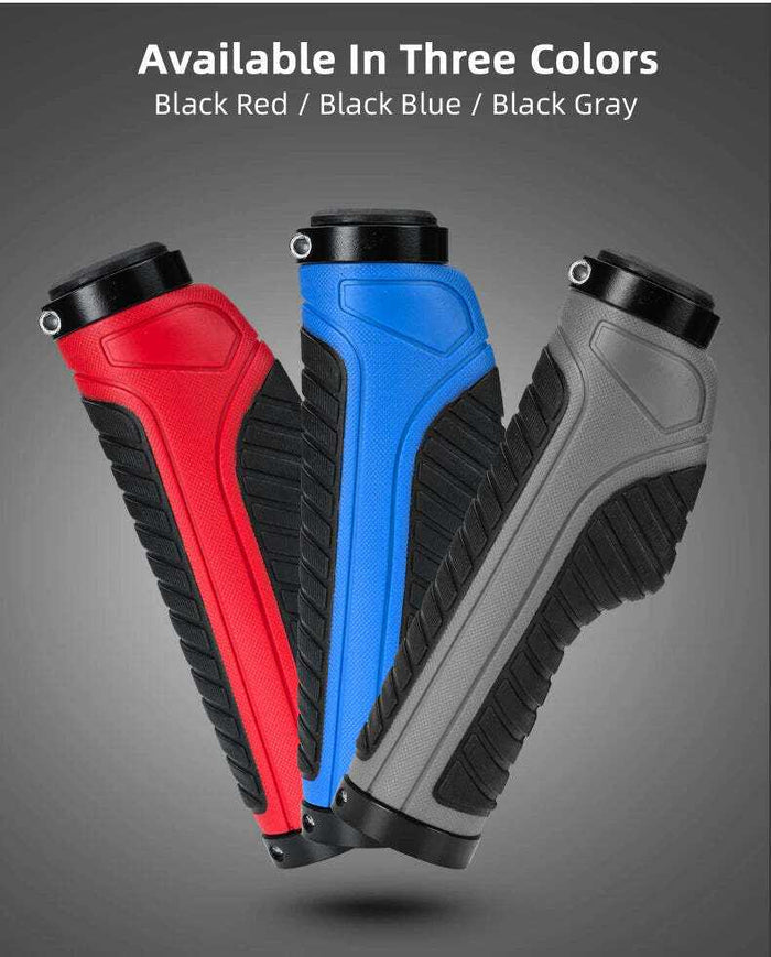 Anti-Slip Mountain Bike Handlebar Grips | Black