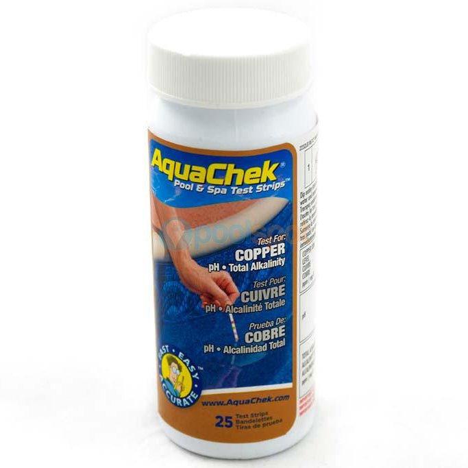 Aquachek Copper 3 in 1 Test Strips (25 Tests)