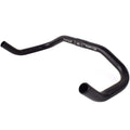 Black aluminum alloy bicycle bullhorn handlebar 25.4mm diameter 390mm width for road and fixie bikes