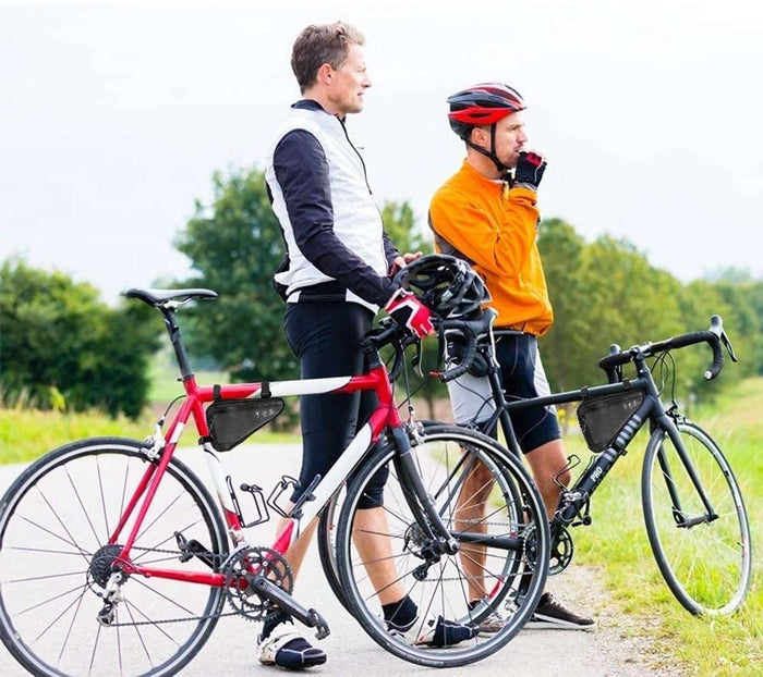 Bicycle Frame Storage Triangular Bag - Black