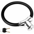 Bicycle Lock Zinc Alloy Universal Portable High Security Anti-Theft Cable