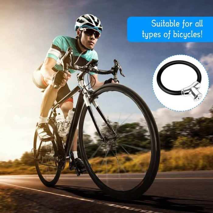 Bicycle Lock Zinc Alloy Universal Portable High Security Anti-Theft Cable