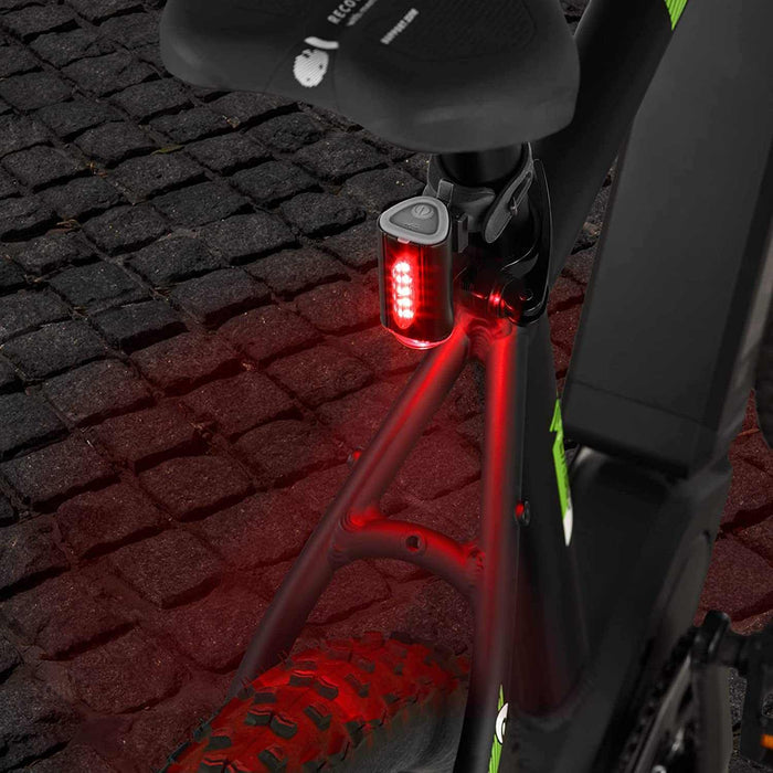 Bicycle Rear Light with 360 Floor Light | Rechargeable Battery