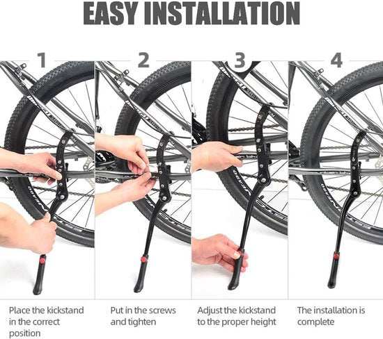 Bicycle stand - Adjustable bicycle stand - Bicycle support - Suitable for wheels from 24 to 29 inches
