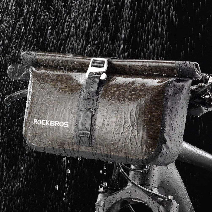 Bike Roll Bag Waterproof Handlebar Bag - Large