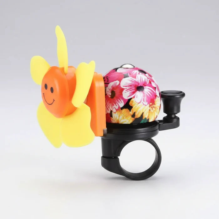 Bikes Up Flick Bell Windmill/Flower Fits 25.4mm Handlebar