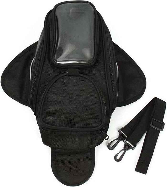 Black Phone Handlebar Tank Bag