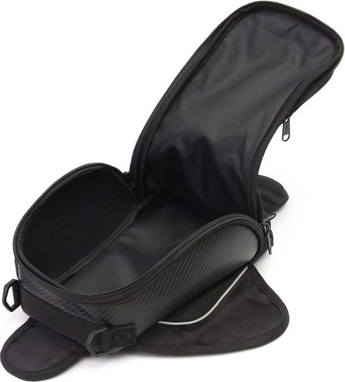Black Phone Handlebar Tank Bag