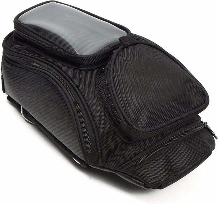 Black Phone Handlebar Tank Bag