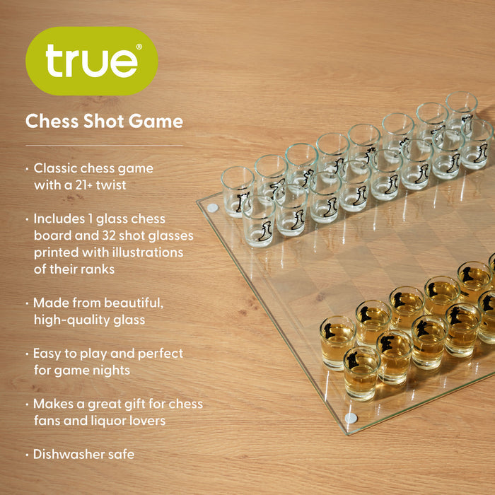 Blitz Shot Glass Chess Drinking Game