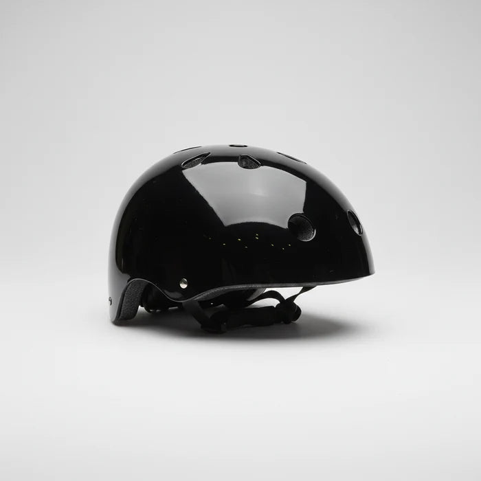 BMX Helmet Australian Standards Approved Size 55 to 58cm - Gloss Black