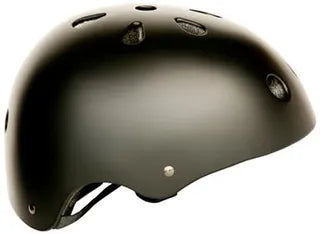 BMX Helmet Australian Standards Approved Size 55 to 58cm - Matt Black