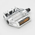 BMX Platform Pedal One Piece Alloy 1/2" Axle - Silver