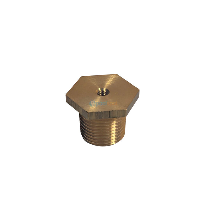 Brass Plug, Hi Limit Switch for AstralPool Gas Heaters