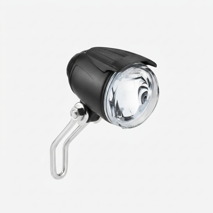 E-bike LED front headlight — Studio - Clean | Generated by Modelize