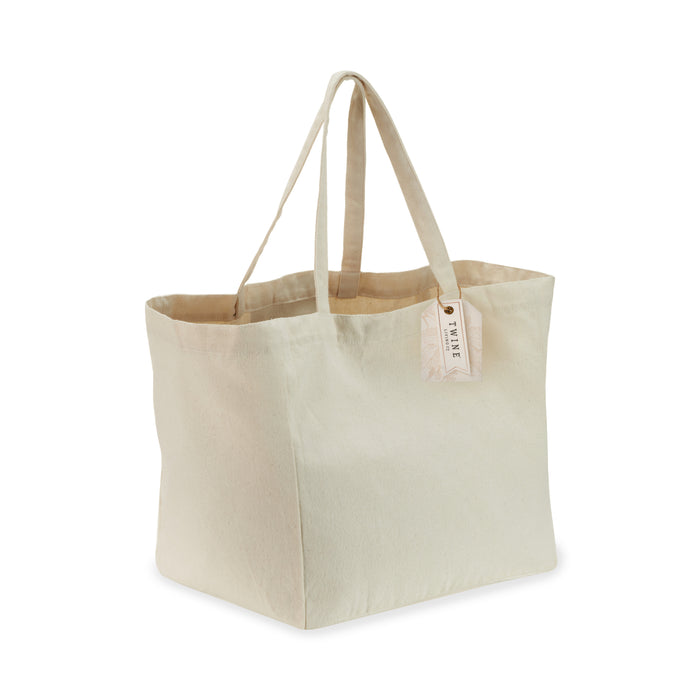 Canvas Grocery Tote, 8.3 gallon
