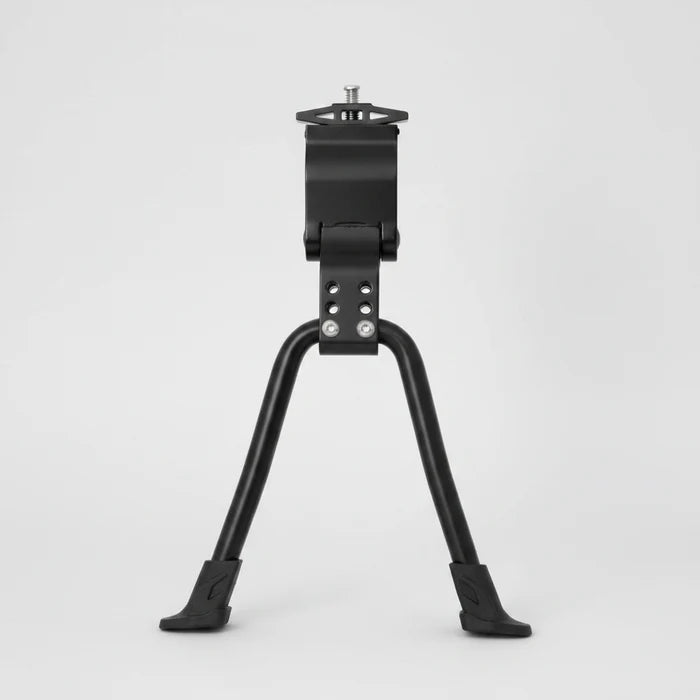 Centre Mount 24-28" Adjustable Double Leg Alloy Kickstand - Black