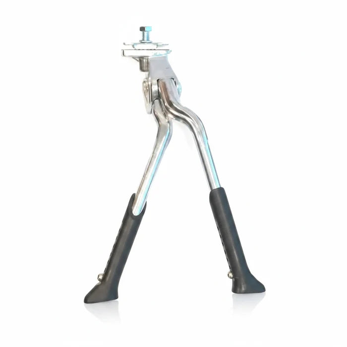Centre Mount 24-28" Adjustable Double Leg Alloy Kickstand - Silver