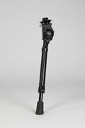 Centre Mount 24-700C Adjustable Alloy KICKSTAND With Steel Plate - Black