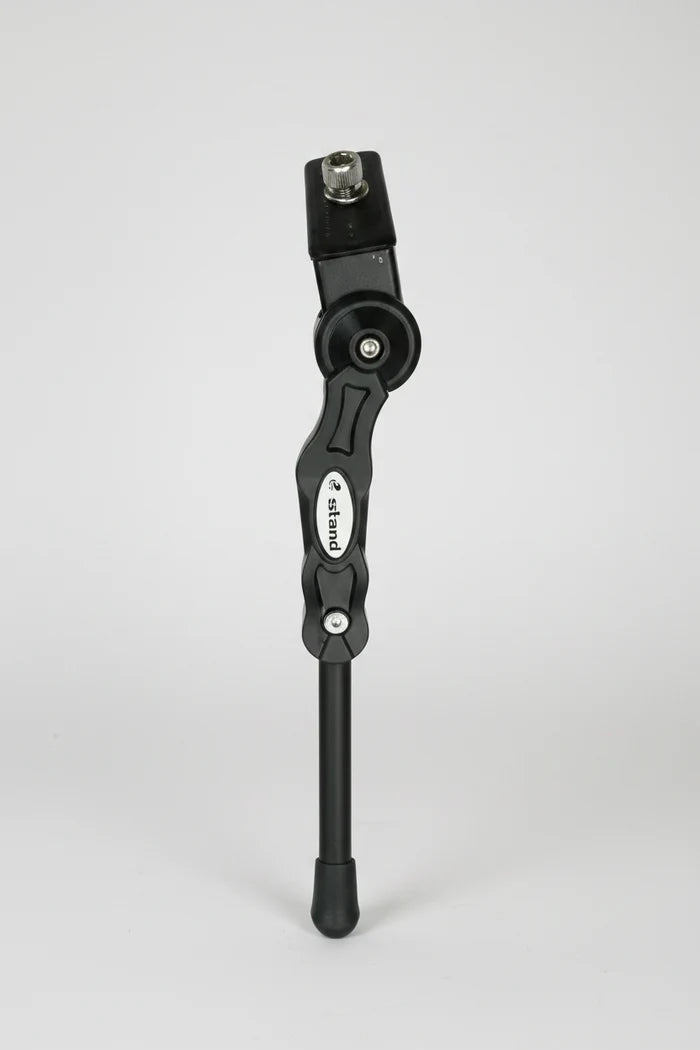 Centre Mount Adjustable Heavy Duty Alloy Kickstand 24-28" - Black