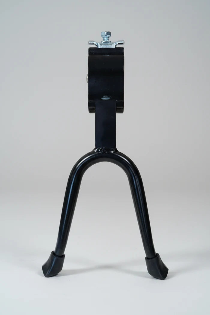 Centre Mount Double Leg Alloy Kickstand For 26" Bike - Black